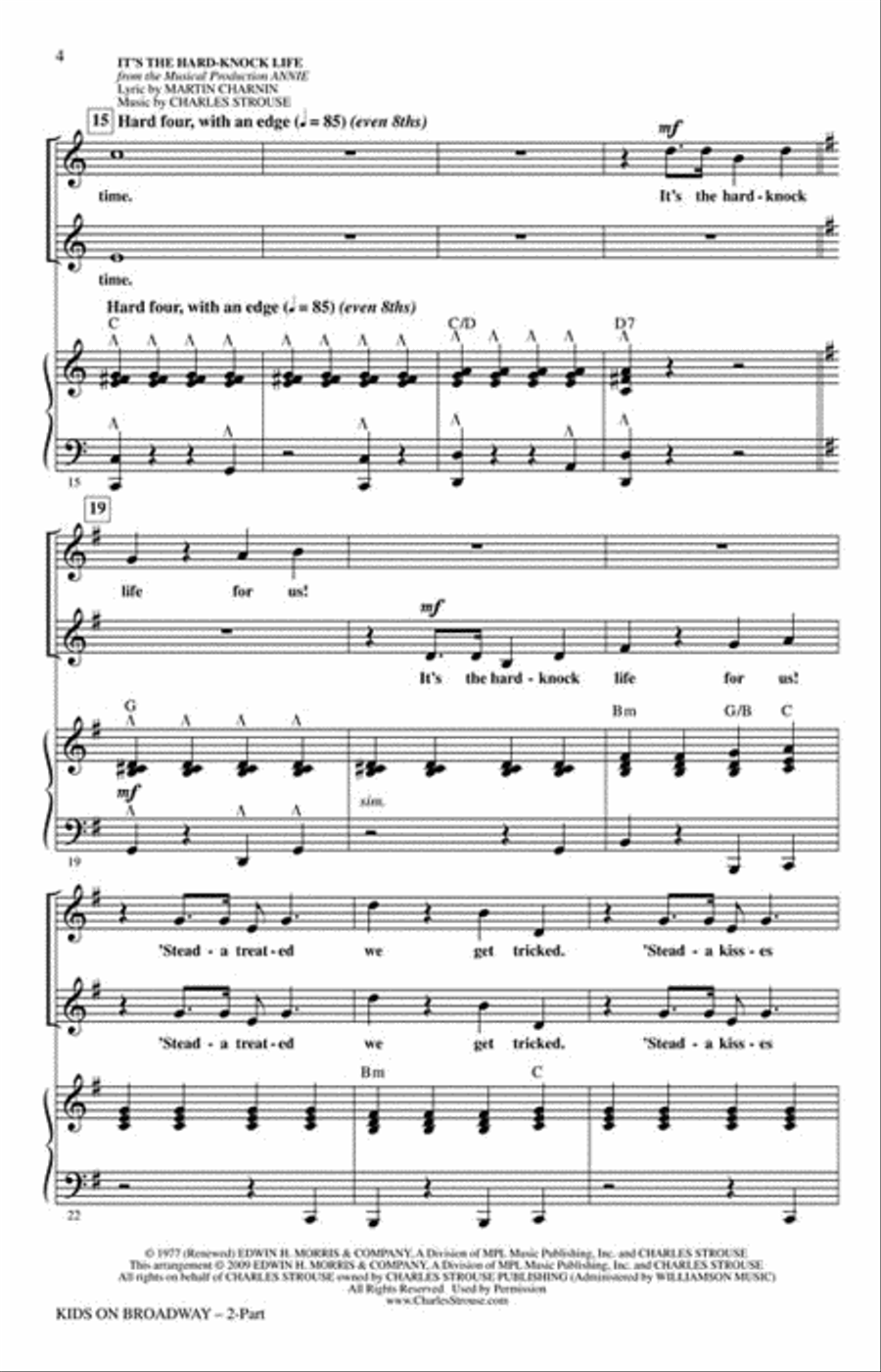 Kids on Broadway: Songs That Stopped the Show 2-Part scores gallery preview page 3