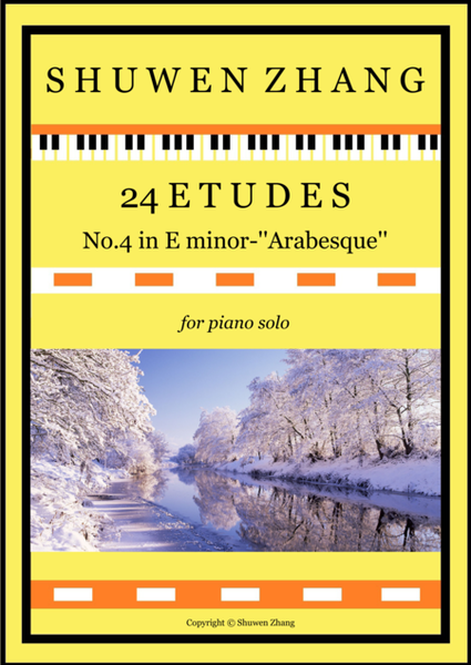 24 Etudes-No.4 in E minor-'Arabesque' image number null