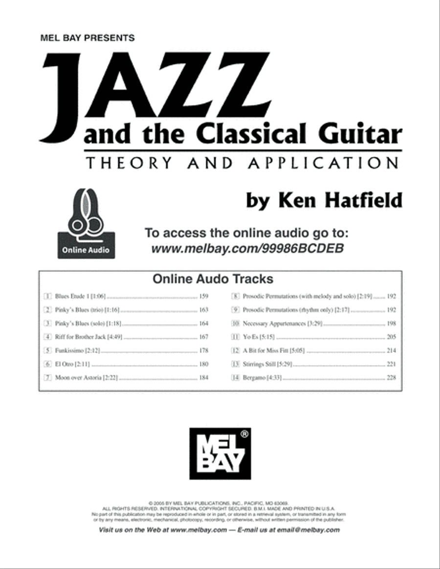 Jazz and the Classical Guitar Acoustic Guitar scores gallery preview page 7