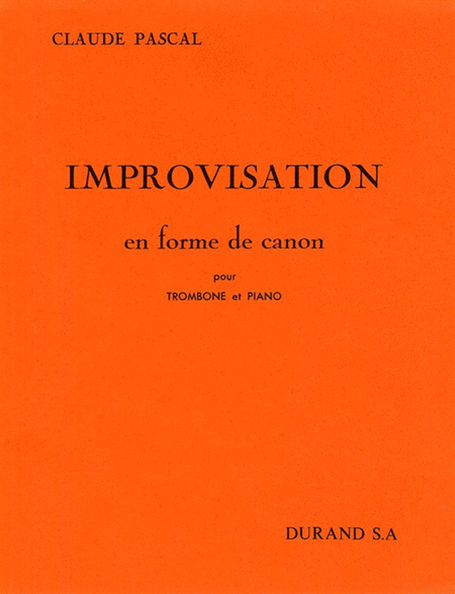 Improvisation En Forme De Canon