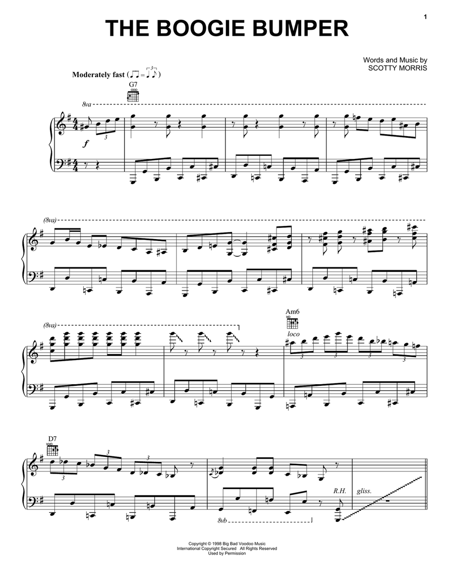 The Boogie Bumper Acoustic Guitar scores gallery preview page 1