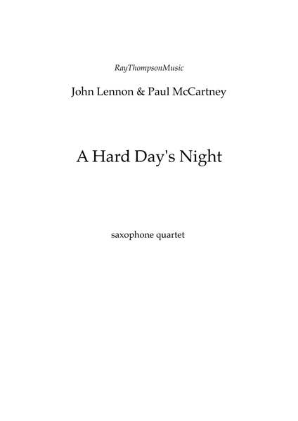 A Hard Day's Night image number null