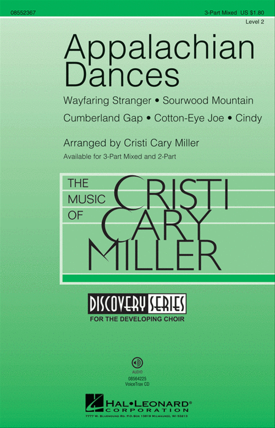 Appalachian Dances Choir scores gallery preview page 1
