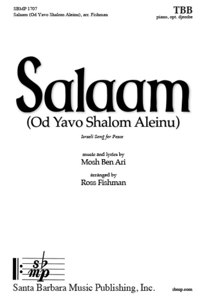 Salaam (Od Yavo Shalom Aleinu) image number null