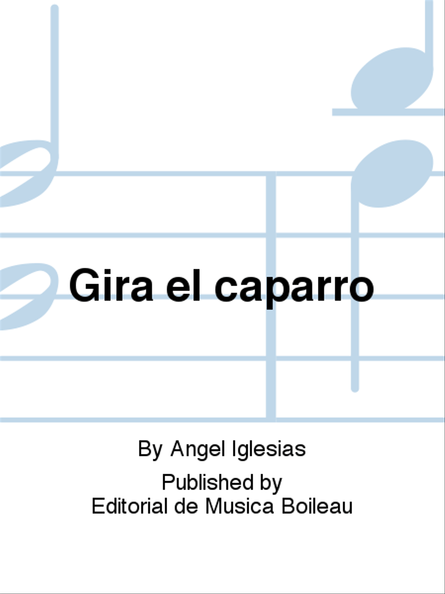 Gira el caparro Guitar scores gallery preview page 1