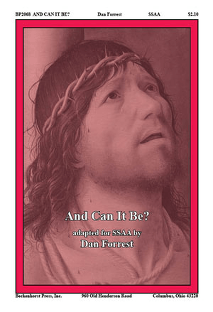 Book cover for And Can It Be?