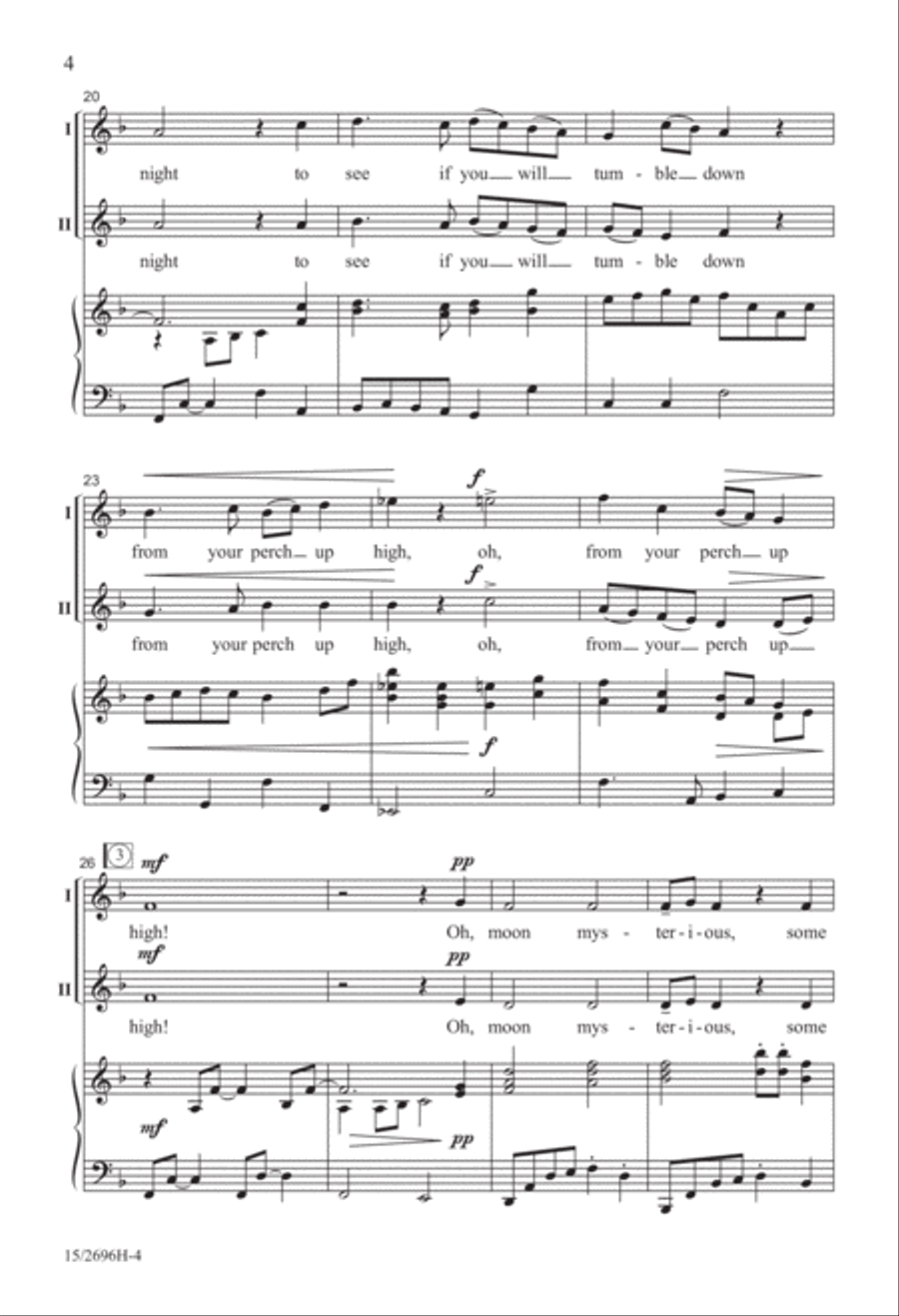 Round, Rolling Moon 2-Part scores gallery preview page 5