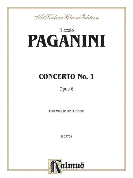 Concerto No. 1, Op. 6