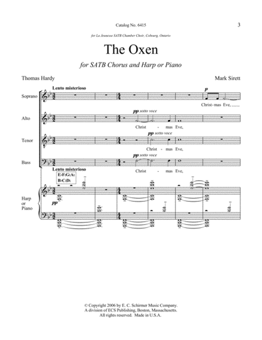 The Oxen (Downloadable)