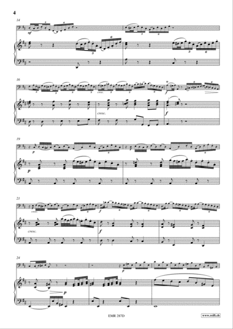 Concerto Bassoon Solo scores gallery preview page 5