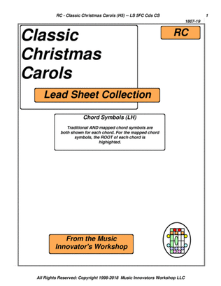 RC-H5 - Classic Christmas Carols - Series 5FC - (Key Map Tablature)