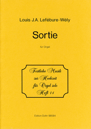 Book cover for Sortie für Orgel Es-Dur