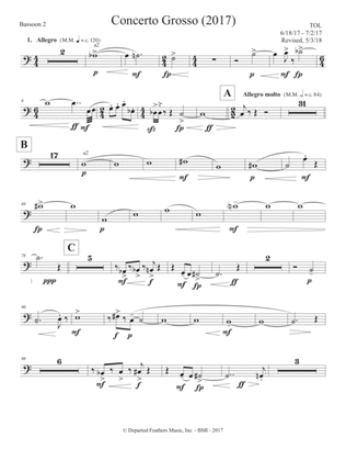 Concerto Grosso (2017) bassoon 2