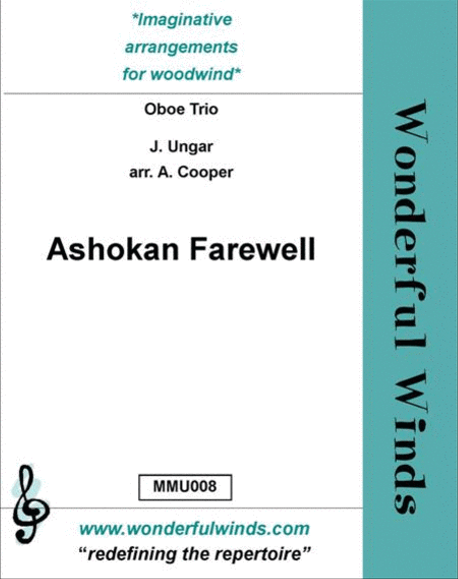 Ashokan Farewell Woodwind Trio scores gallery preview page 1
