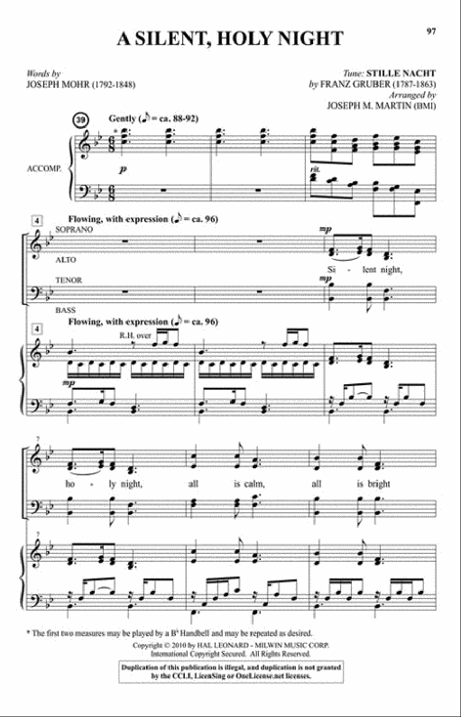 Winter's Grace Winter's Grace 4-Part scores gallery preview page 7