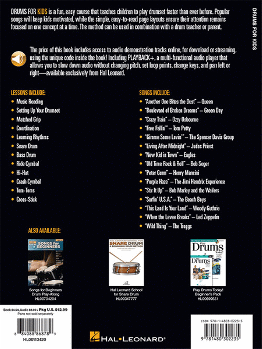 Hal Leonard Drums for Kids Drums scores gallery preview page 7