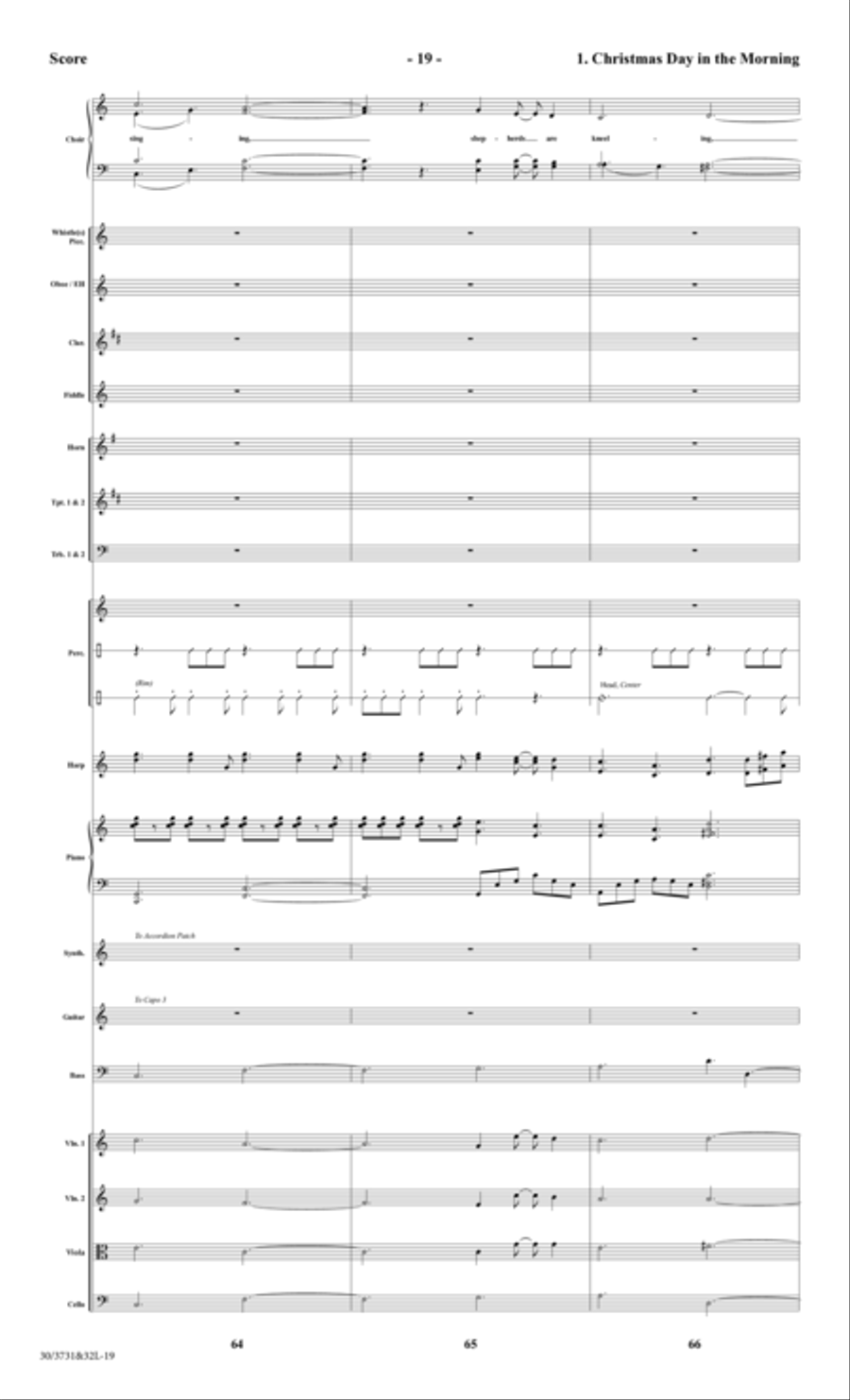 Have You Heard? - Full Score (Digital Download) Choir scores gallery preview page 21