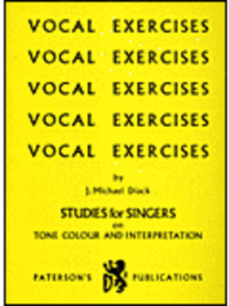 Vocal Exercises - Studies for Singers