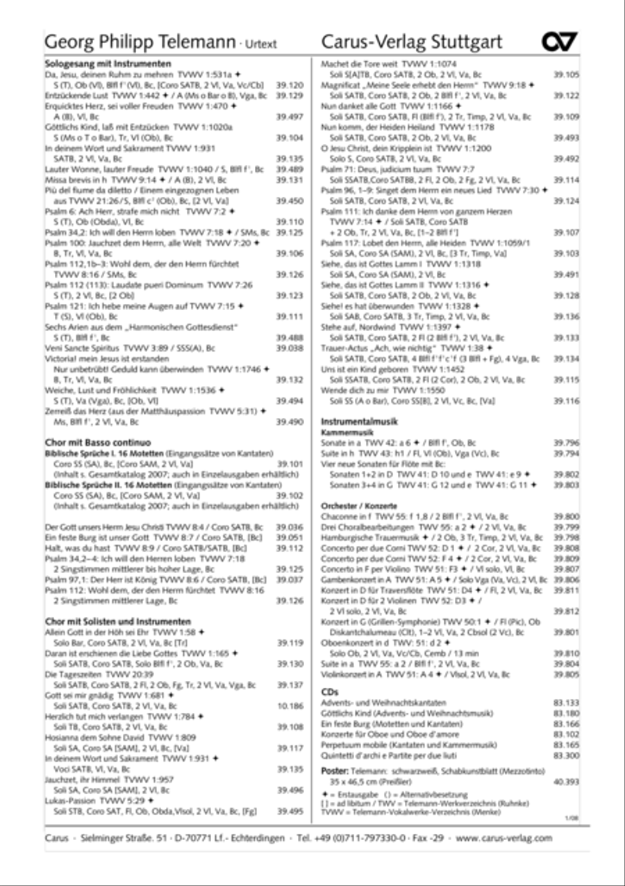 Lauter Wonne, lauter Freude Recorder scores gallery preview page 11