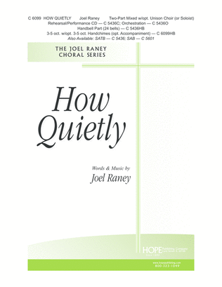 Book cover for How Quietly
