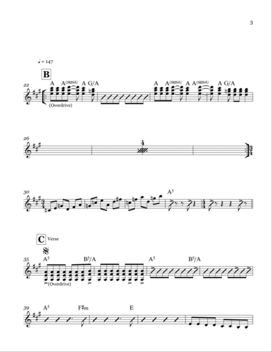 Rockin' The Paradise Small Ensemble scores gallery preview page 3