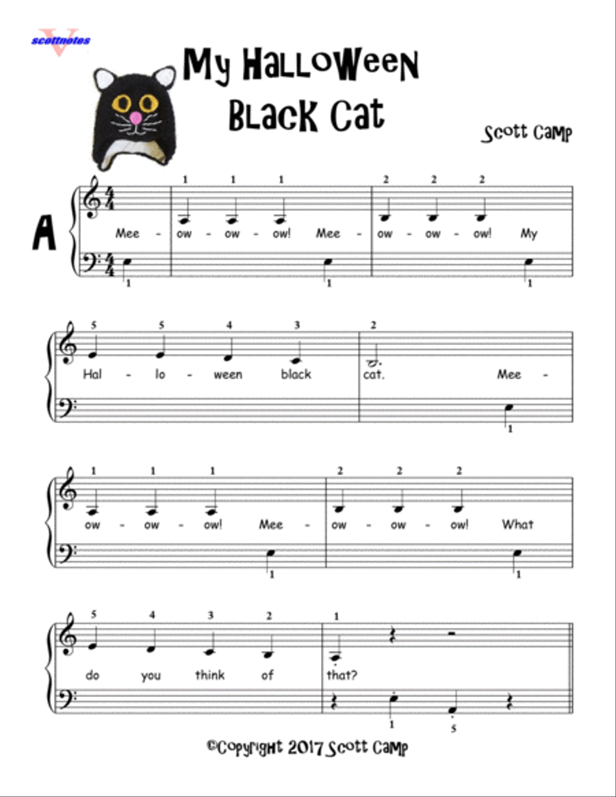 Best Halloween Collection COMPLETE for First, Second (and 3rd) Year Piano Piano Method scores gallery preview page 5