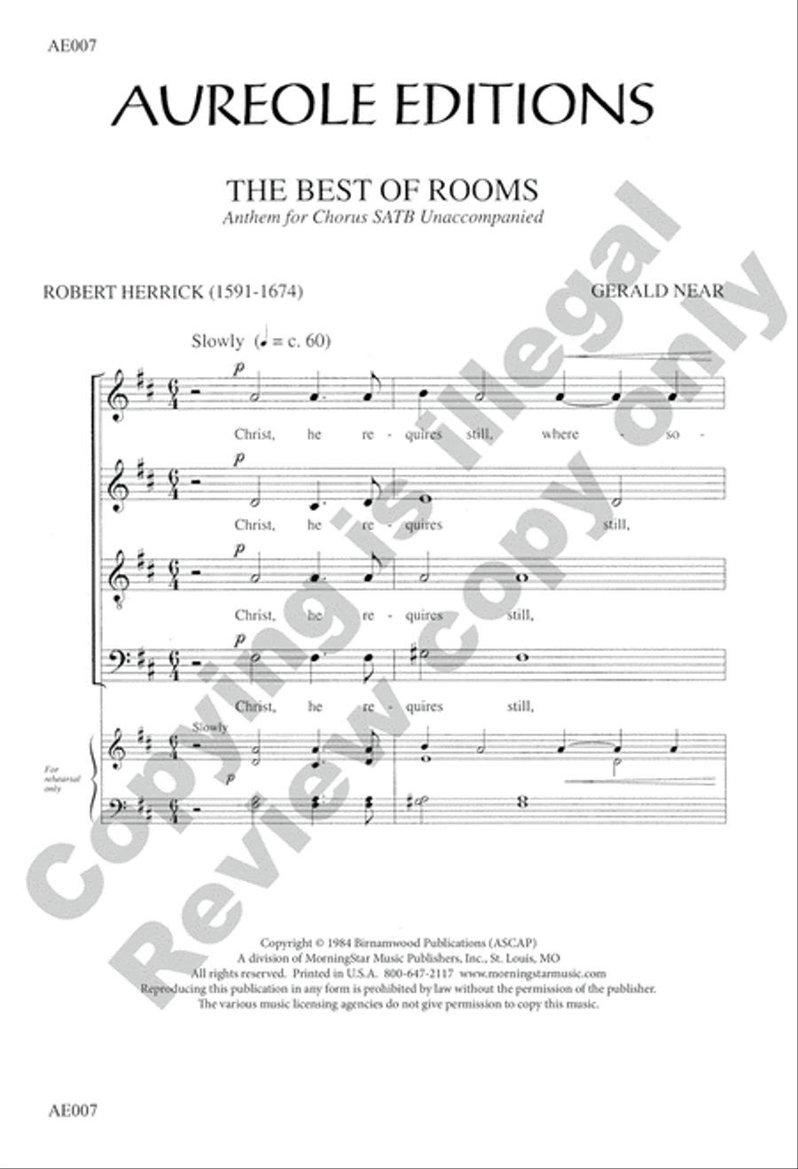The Best of Rooms 4-Part scores gallery preview page 3