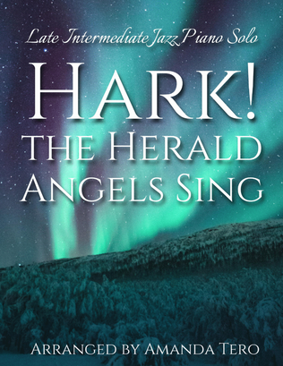 Hark! the Herald Angels Sing jazz late intermediate piano sheet music
