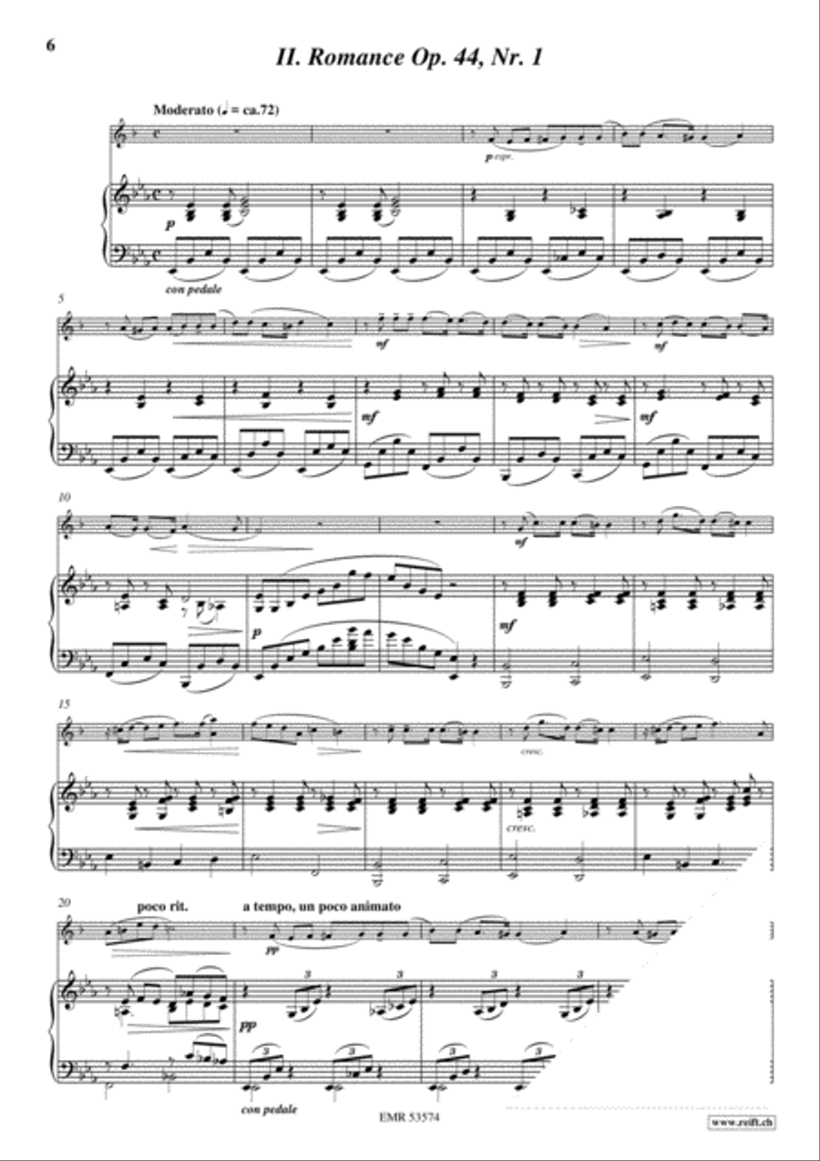 Melody & Romance Voice Solo scores gallery preview page 6