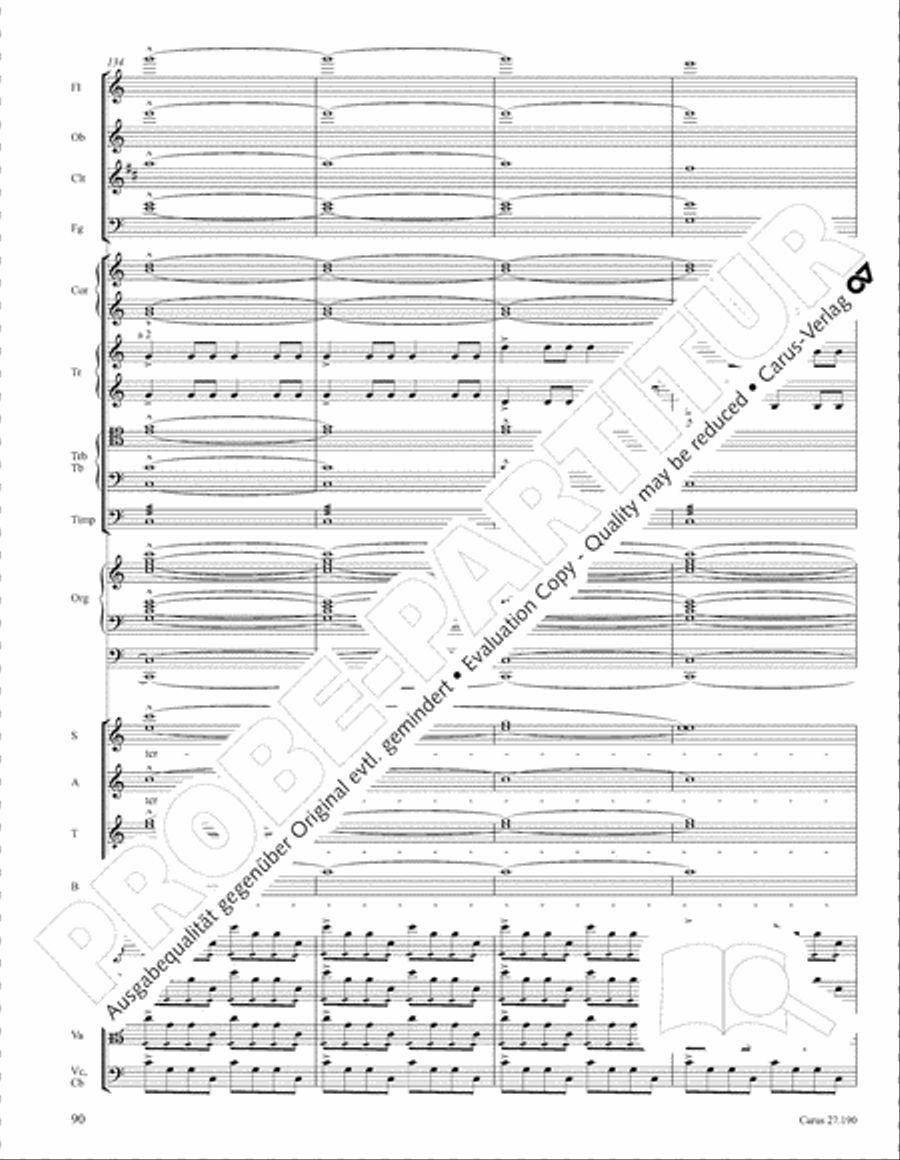 Te Deum 4-Part scores gallery preview page 97