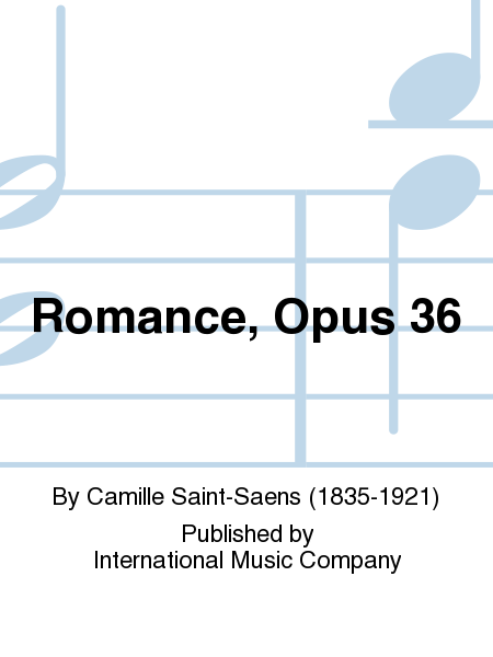 Romance, Opus 36, For Horn And Piano Or Cello And Piano