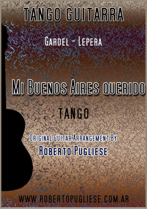 Book cover for Mi Buenos Aires querido - Tango (Gardel - Lepera)