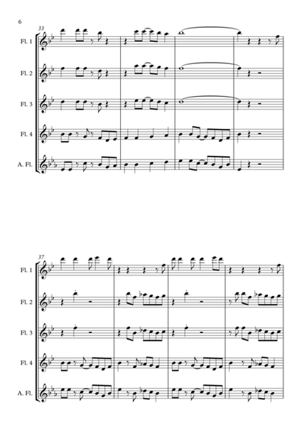 The Sloop John B (The John B Sails) - Flute Quartet