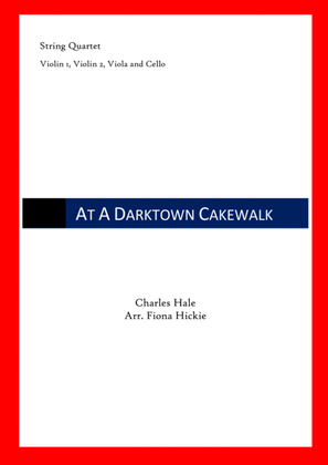 Book cover for At a Darktown Cakewalk