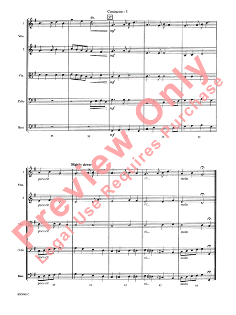 Suo-Gan Suo-Gan String Orchestra scores gallery preview page 8
