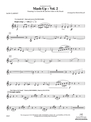 Mash-Up – Vol. 2: 3rd B-flat Clarinet