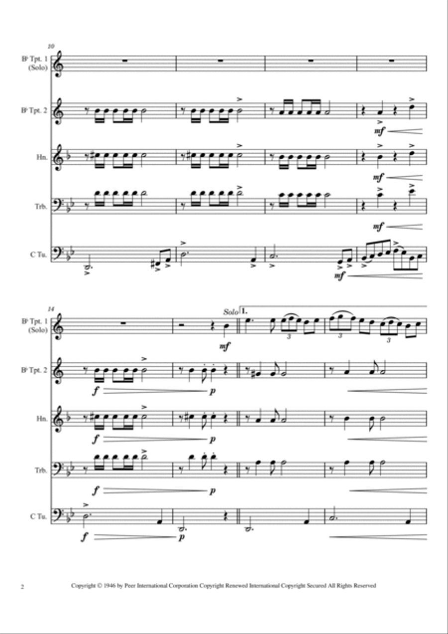 La Virgen De La Macarena La Virgen De La Macarena Chamber Music scores gallery preview page 4
