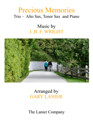 Precious Memories (Trio - Alto Sax, Tenor Sax & Piano with Score/Part)