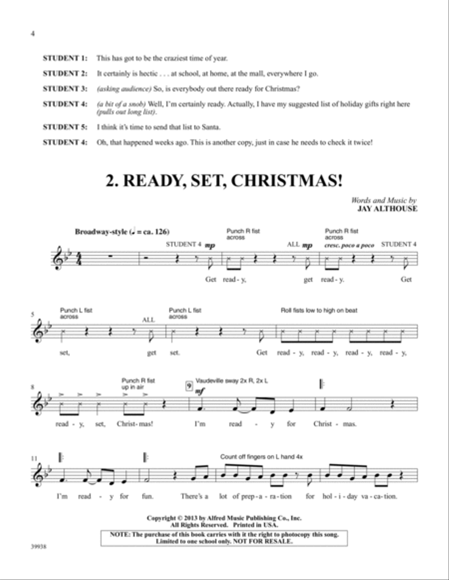 Crazy Christmas! Crazy Christmas! Voice scores gallery preview page 9