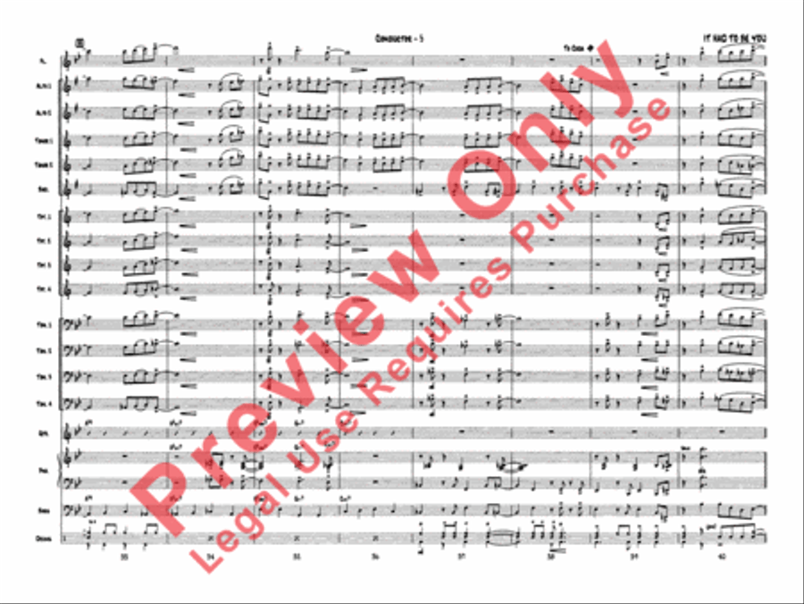 It Had to Be You Jazz Ensemble scores gallery preview page 8