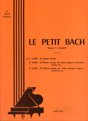 Book cover for Le petit Bach - Volume 1