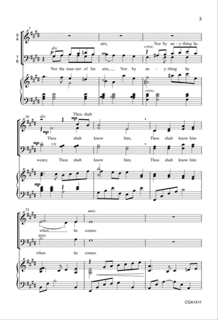 Thou Shalt Know Him Thou Shalt Know Him 3-Part scores gallery preview page 3