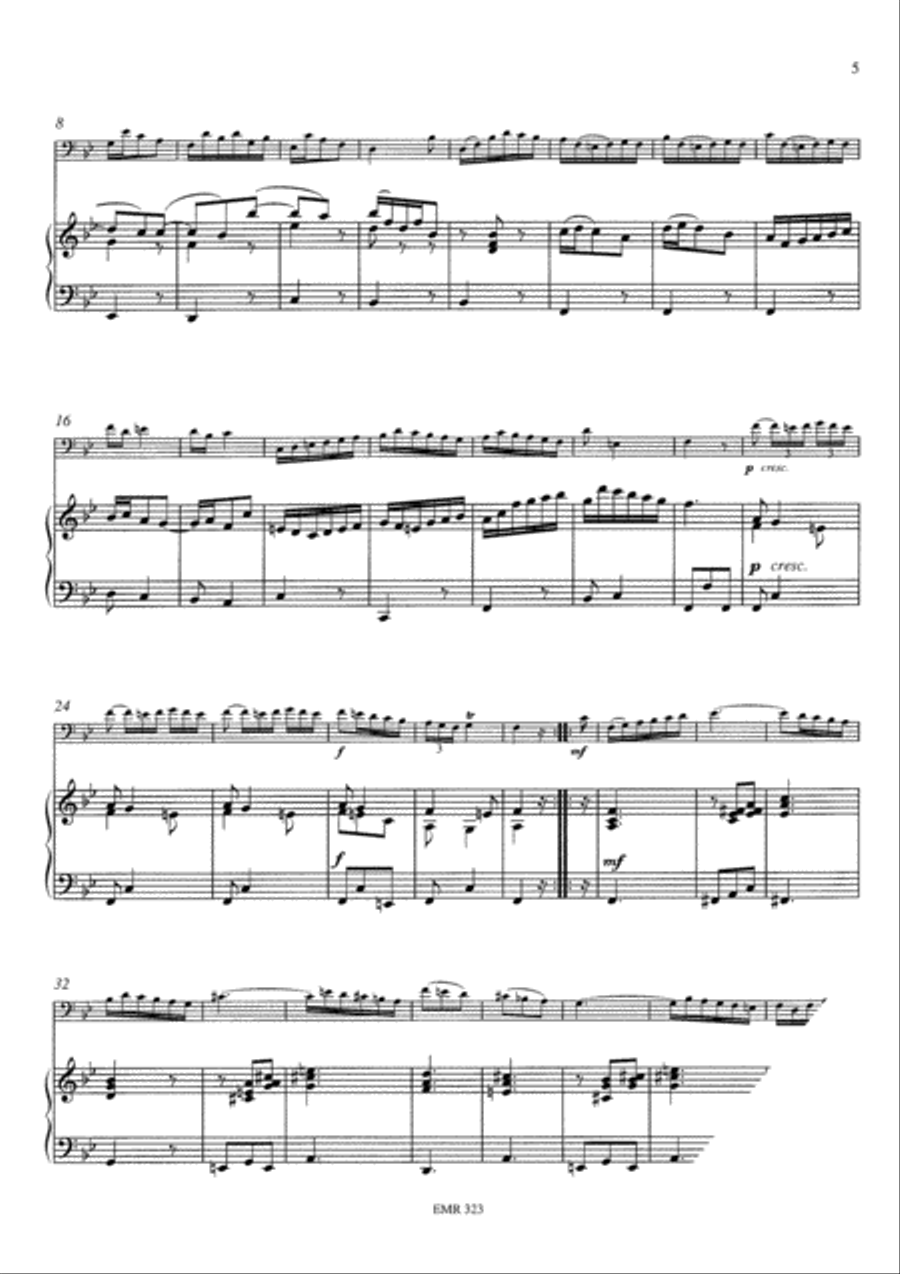 Sonata No. 1 Organ scores gallery preview page 5