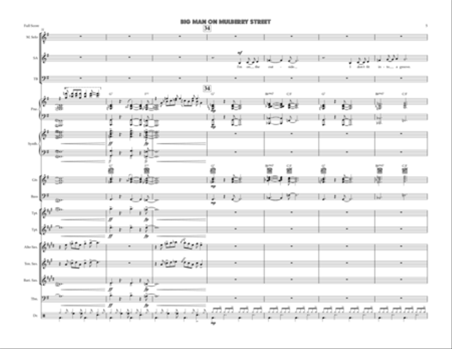 Big Man On Mulberry Street School and Community scores gallery preview page 5