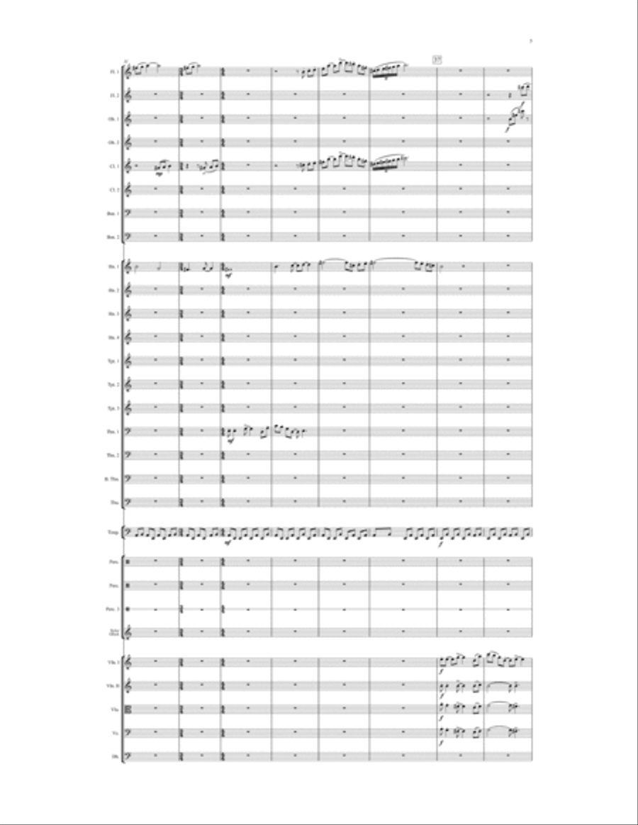 Celebration Overture (Full Orchestra) Full Orchestra scores gallery preview page 5