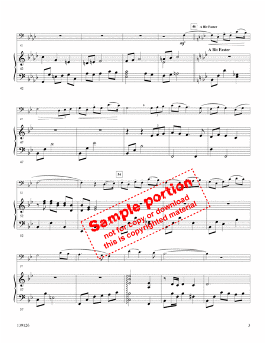 The Old Rugged Cross The Old Rugged Cross Trumpet scores gallery preview page 3