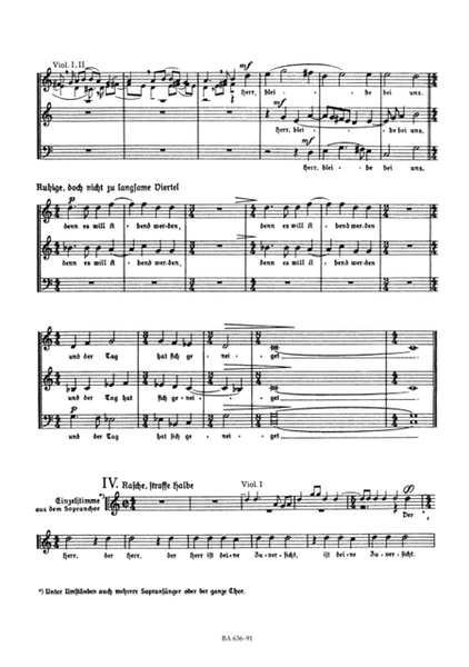 Christ, der du bist der helle Tag, No. 1, Op. 6