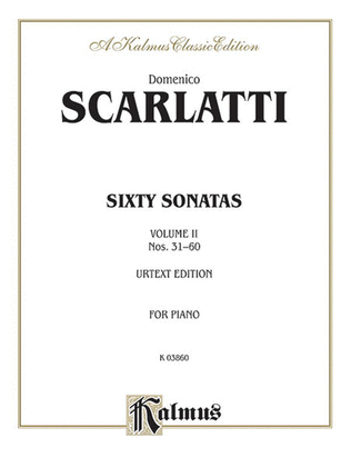 Book cover for Sixty Sonatas (Urtext), Volume 2