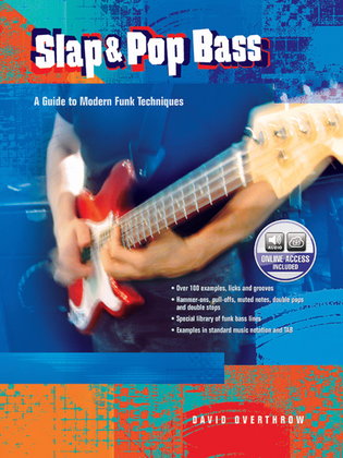 Book cover for Slap & Pop Bass - Book/CD