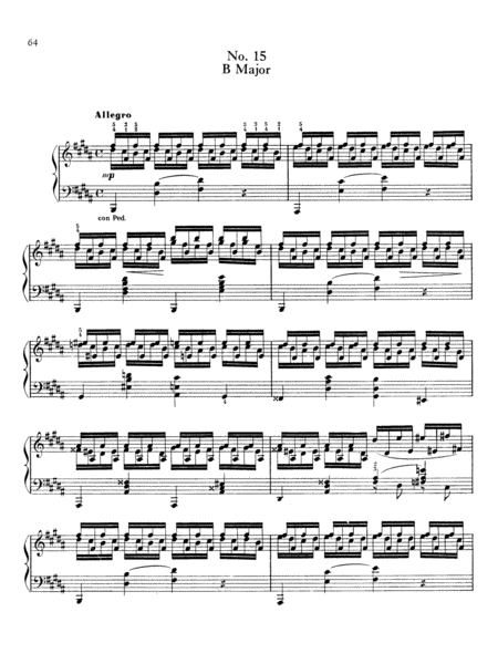 Moszkowski: Fifteen Études de Virtuosité, Op. 72